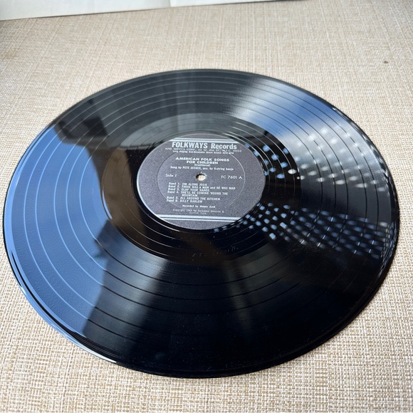 Pete Seeger~American Folk Songs for Children~Folkways~Banjo Roots - Picture 11 of 12
